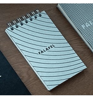 Falafel блокнот на пружине Notepad In Orbit А7