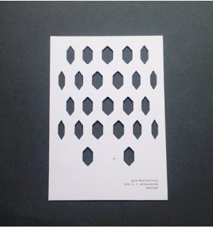 Открытка с вырубкой «Дом Мельникова» С6