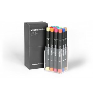 Stylefile Marker Набор маркеров Classic основные цвета B (x12)