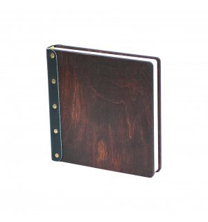 Нелинованный блокнот/скетчбук "WoodMark", M, мокко