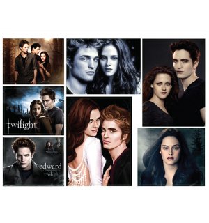 Сумерки (Twilight). Лист виниловых наклеек А4