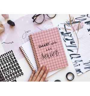 Скетчбук Unicorn Sketchbooks "Smart Girls Are Sexier", А5