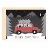 Открытка "Christmas Car" C6