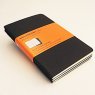 Записная книжка Moleskine Cahier (в линейку, 3 шт.), Pocket, черная