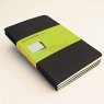Записная книжка Moleskine Cahier (нелинованная, 3 шт.), Pocket, черная