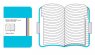 Записная книжка Moleskine Volant (с алфавитом), Pocket, голубая