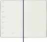 Moleskine Еженедельник Classic Weekly (2024), Large, синий сапфир