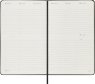 Moleskine Еженедельник Classic Weekly (вертикальный, 2024), Large, черный