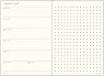 Leuchtturm1917 Еженедельник-блокнот на 2026 год, неделя на странице, Black (черный) А5 Medium Dotted (в точку)