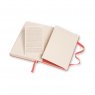 Записная книжка Moleskine Classic (в линейку), Pocket, красно-оранжевая