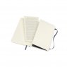 Записная книжка Moleskine Classic Soft (нелинованная), Pocket, темно-синяя