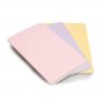 Записная книжка Moleskine Cahier (в линейку, 3 шт.), Pocket, пастельный набор