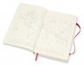 Moleskine Ежедневник Classic Soft (2019), Large, красный
