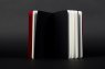 Sketchbook Me Красный нелинованный с черной вставкой A5