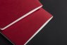 Sketchbook Me Красный нелинованный с черной вставкой A5