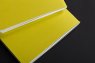 Sketchbook Me Желтый нелинованный с синей вставкой A5