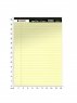 INDINOTES Legal Pad A4 c размерной линейкой