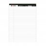 INDINOTES Legal Pad White - белый юридический блокнот А4