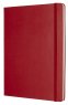 Записная книжка Moleskine Classic (в точку), XLarge, красная