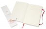 Записная книжка Moleskine Classic Soft (нелинованная), Large, красная