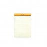 Rhodia Basics Orange A5 №16 Yellow Pad stapled