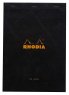 Rhodia Black Blank Pad №19 A4