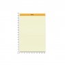 Rhodia Orange A4 Legal Pad Yellow stapled c размерной линейкой