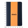 Rhodia Webnotebook Black Medium c размерной линейкой