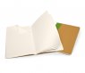 Записная книжка Moleskine Evernote Cahier (в линейку), Large, бежевая (2шт.)