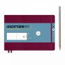 Leuchtturm1917 Medium Landscape Sketchbook Port Red (горизонтальный, винный) А5