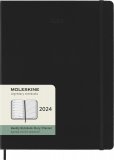 Moleskine Еженедельник Classic Weekly (2024), XLarge, черный