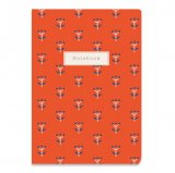 Red Wooden Flag Red flowers А6