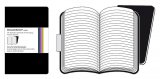 Записная книжка Moleskine Volant (в линейку, 2 шт.), Pocket, черная