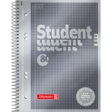 Тетрадь Brunnen Student Premium Metallic в клетку А5