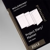 Планинг Moleskine Professional (раскладывающийся, 2012), Pocket, черный Планинг Moleskine Professional (раскладывающийся, 2012), Pocket, черный