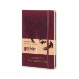  Записная книжка Moleskine Harry Potter (в линейку), Large, бордовая