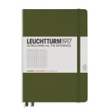 Leuchtturm1917 Medium Notebook Army (хаки)