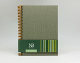 Nota Bene Книга для записей на спирали "Mood Color" Pistachio А5