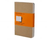 Записная книжка Moleskine Cahier (в линейку, 3 шт.), Large, бежевая