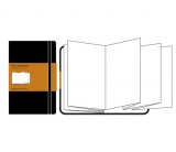 Записная книжка Moleskine Classic (в японском стиле), Large, черная