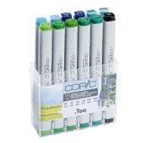 Copic Classic Набор маркеров 12 цветов Пейзаж (x12)