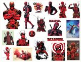Дедпул (Deadpool). Лист виниловых наклеек А4