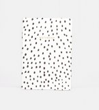 Red Wooden Flag Dots A6