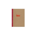 Foss paper Red Stripe Notebook A6 Foss paper Red Stripe Notebook A6