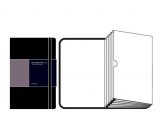 Записная книжка Moleskine Folio (с кармашками), A3, черная Записная книжка Moleskine Folio (с кармашками), A3, черная