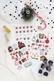 Christmas. Комплект из 3-х листов виниловых наклеек А6