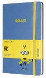 Записная книжка Moleskine Minions (в линейку), Large, голубая Записная книжка Moleskine Minions (в линейку), Large, голубая