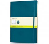 Записная книжка Moleskine Classic Soft (нелинованный), XLarge, бирюзовый