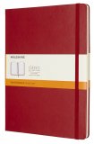 Записная книжка Moleskine Classic (в линейку), XLarge, красная Записная книжка Moleskine Classic (в линейку), XLarge, красная