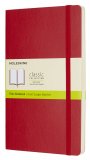 Записная книжка Moleskine Classic Soft (нелинованная), Large, красная